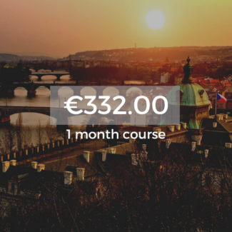 Czech Course Level A (EUR) (1 month)