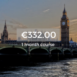 English Course Level A (EUR) (1 month)