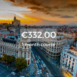 Spanish Course Level B (EUR) (1 month)