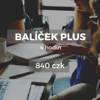 one hour courses per week 4h - czk